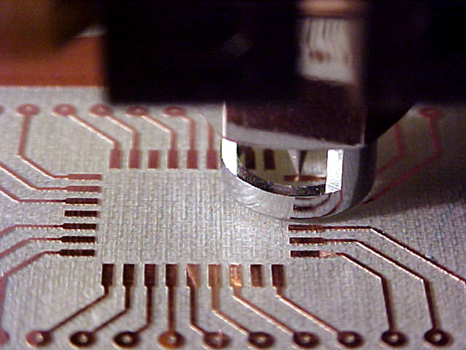 Prototype circuit milling
