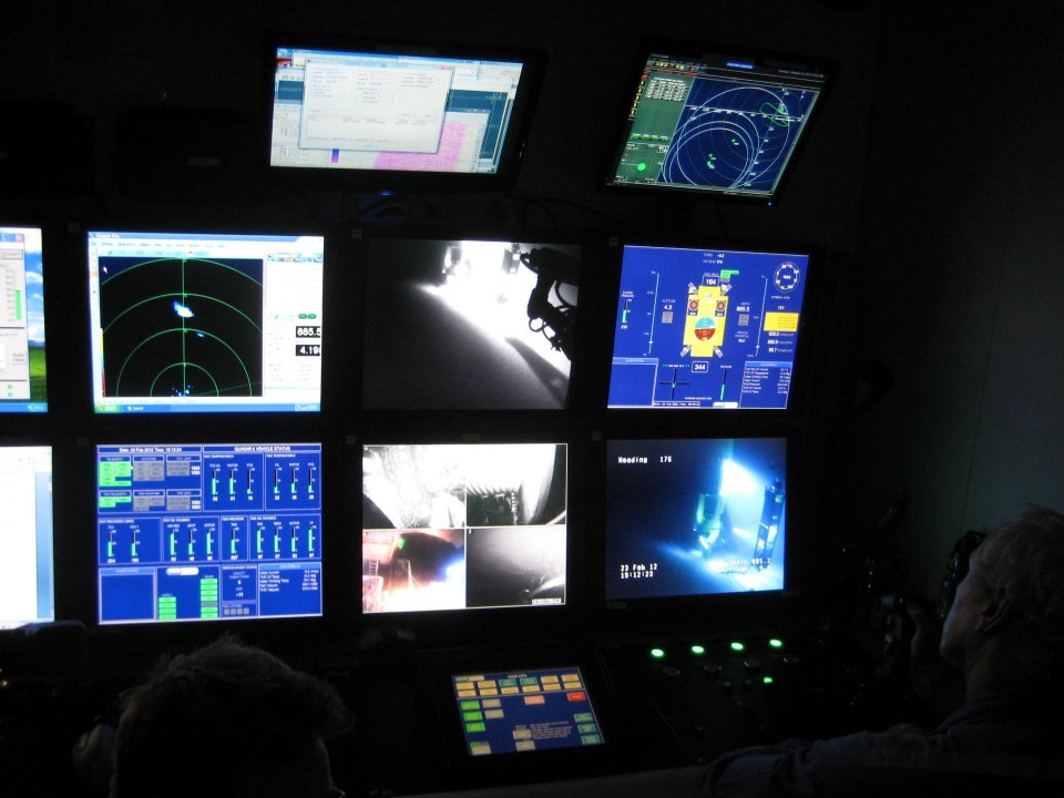 ROV control room