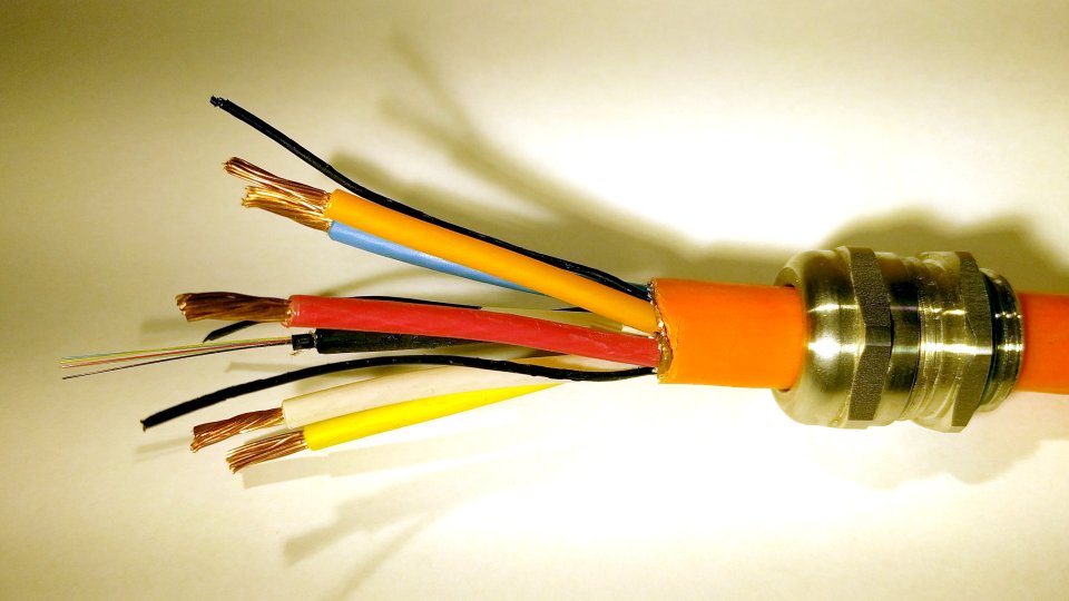 ROV umbilical cable