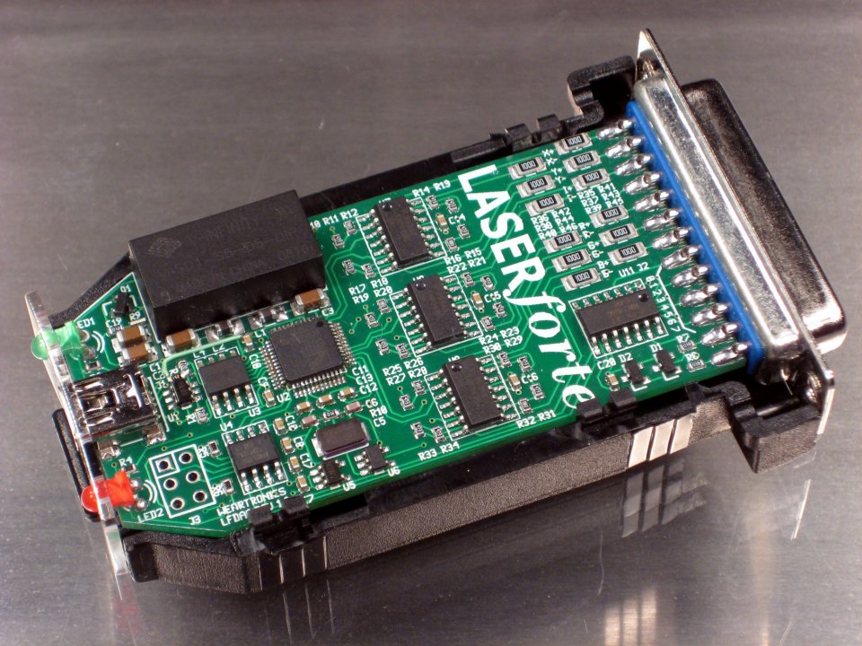 USB laser interface production
