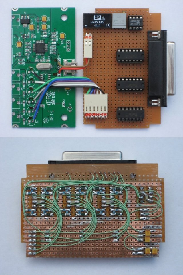 USB laser interface prototype